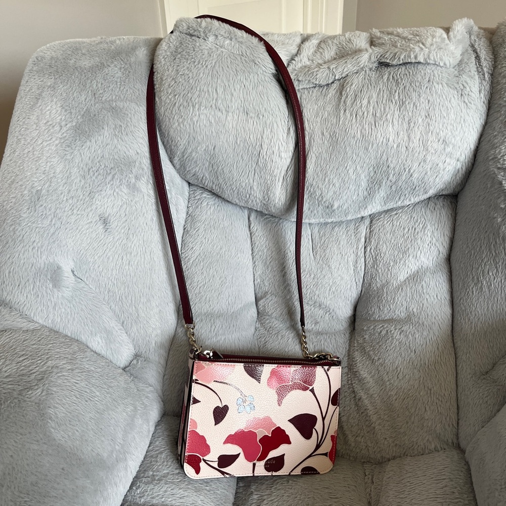 Kate Spade pink floral purse